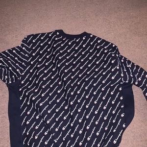 Men Champion reverse weave crew neck sweater